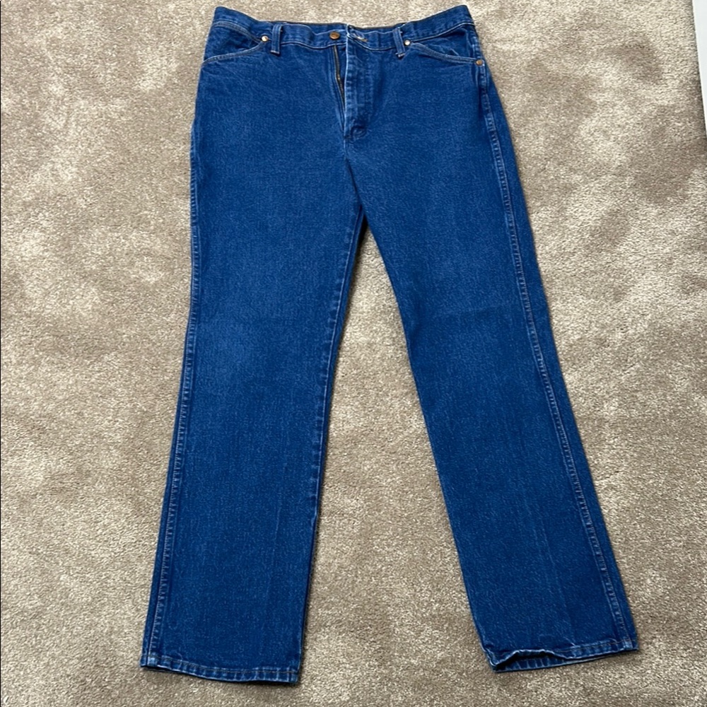 Wrangler Jeans: Wrangler Men's Cowboy Cut Slim Fit Jeans 936PWD  36 x 34